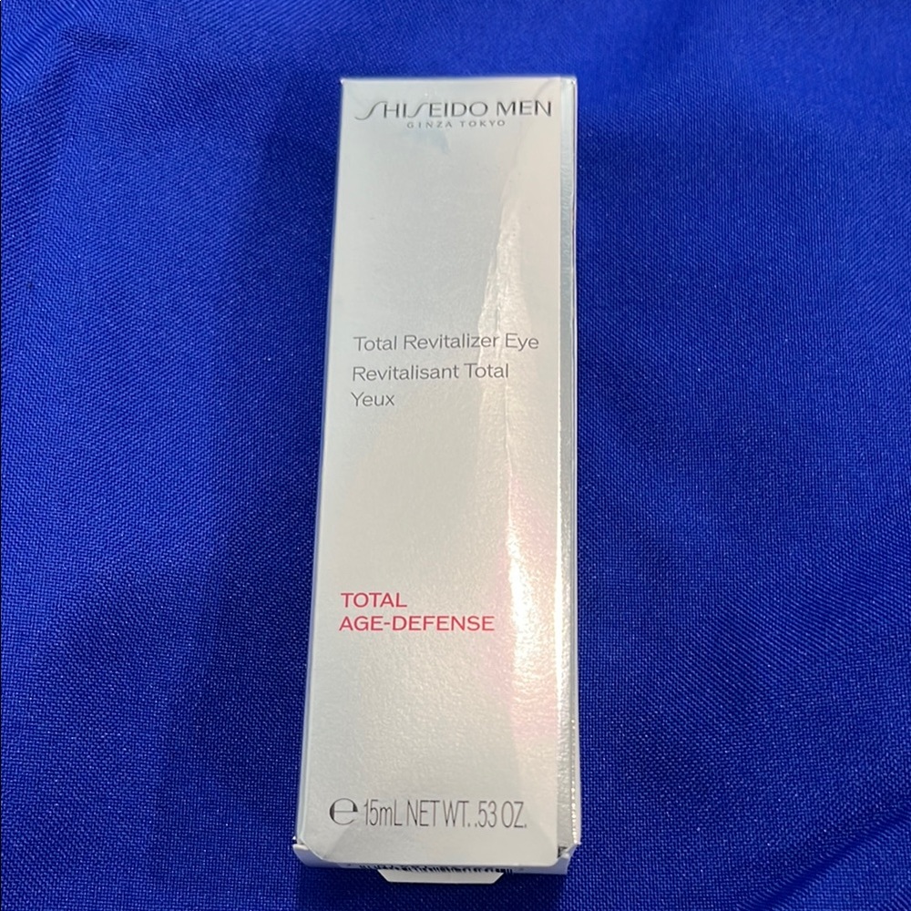 Shiseido Men Eye Cream in White and Red Packaging